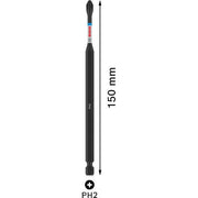 Bosch - Bit PRO Phillips Impact 2608522525 Bit, PH2, 150 mm