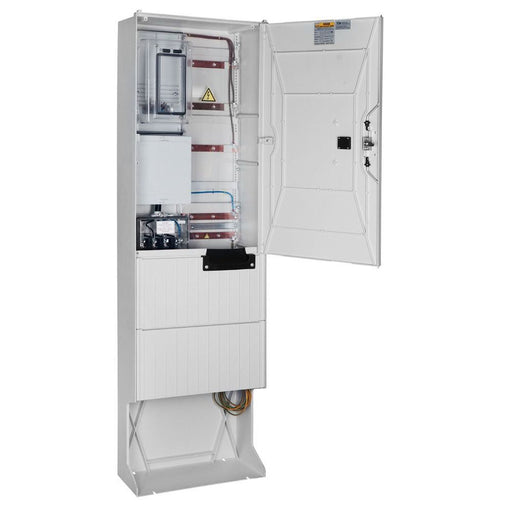 GSAB Elektrotechnik - Zähler-Komplettschrank Festplatzsäule 02.1P11Sy m. Sammelsch.,5-p