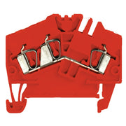 Weidmüller - Durchgangs-Reihenklemme Klemme ZDU 2.5-2/3AN RT Federanschl.,2.5mm² − 100 Stück