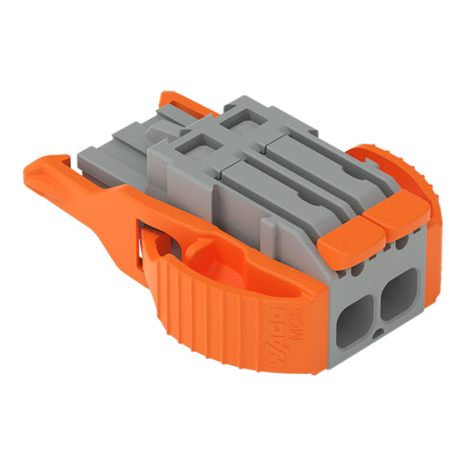 WAGO - Kabelsteckverbinder für Leiterplattensteckverbinder 1-Leiter-Federleiste 2231-1102/038-000 Push-in CAGECLAMP,gr − 100 Stück