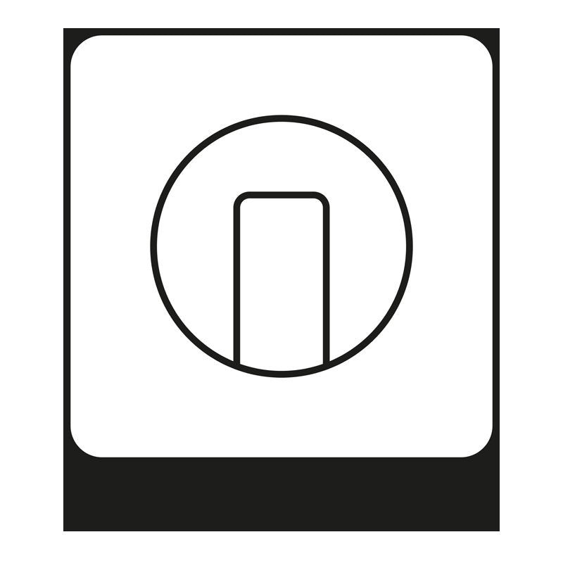 Jung - Abdeckung/Bedienelement für Installationsschalterprogramme Abdeckung CD 1541 PT für Drehschalter