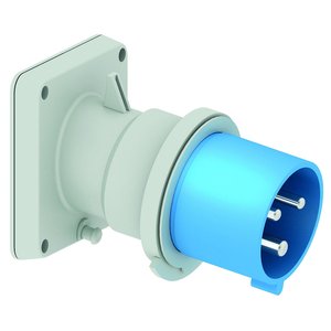 Bals Elektrotech - CEE-Gerätestecker (IEC 60309) Anbau-Gerätestecker 27219 3p 230V 6h Ip 44