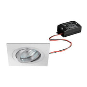 Brumberg Leuchten - Downlight/Strahler/Flutlicht LED-Einbaustrahler 230V 38310253 3000K, alu matt