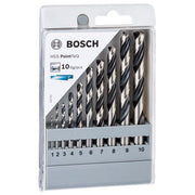 Bosch - Bohrer-Set HSS-Spiralbohrer-Set 2608577348 PointTeQ 10-tlg