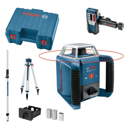 Bosch - Messlaser Rotationslaser, mit LR 1, 061599403U Baustativ BT 170 HD