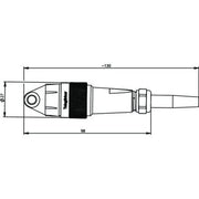 Telegärtner - LWL-Steckverbinder LWL-Stecker SM 100007283 2xSC, IP67
