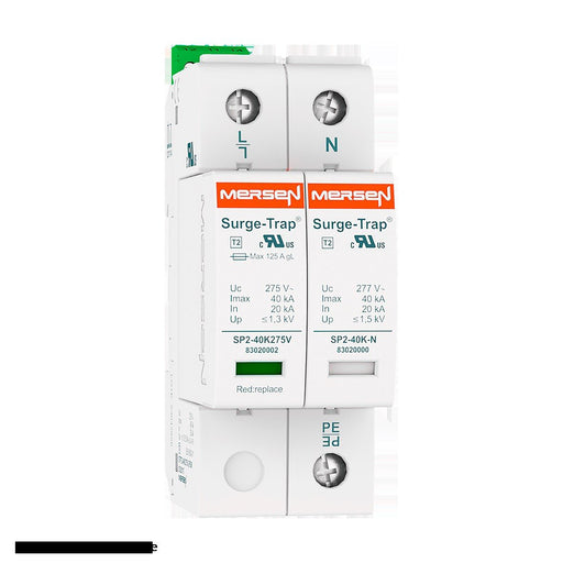 Mersen - Überspannungsableiter für Energietechnik/Stromversorgung Überspg.-Ableiter Typ 2+3 STPT23-20K275V-2PLFM 20kA Uc275V LSF 2+0