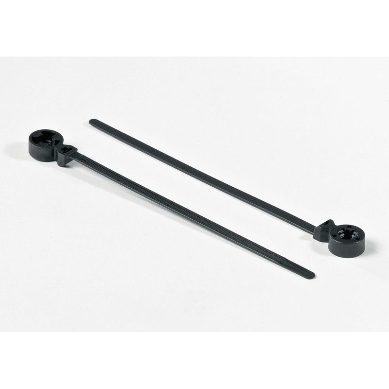HellermannTyton - Kabelbinder Befestigungsbinder 1tlg. 157-00040(100) schwarz − 100 Stück