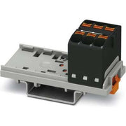 Phoenix Contact - Durchgangs-Reihenklemme Verteilerblock PTFIX 6X4-NS35 BK senkr, 0,2-6qmm sw − 8 Stück