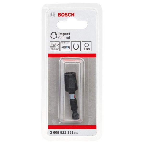 Bosch - Steckschlüssel PRO Nutsetter Impact 2608522351 Bit, 8 x 50 mm