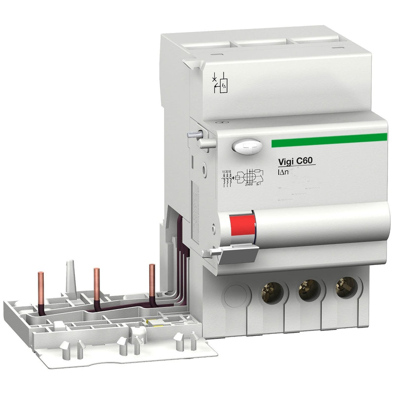 Schneider Electric - Fehlerstromschutzblock Multi 9 OEM Vigi C60 3-pol M9V14363 63A 300mA Typ AC