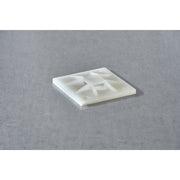 HellermannTyton - Befestigungssockel und -element für Kabelbinder Montagesockel QM20-PA66-NA-C1 20x20mm natur − 100 Stück