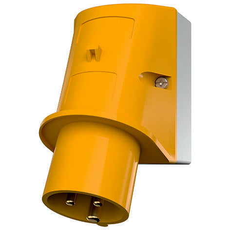 Mennekes - CEE-Gerätestecker (IEC 60309) Wandstecker 331 16A,3p,4h,110V,IP44