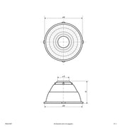 EVN Lichttechnik - Lichttechnisches Zubehör/Ersatzteile für Leuchten Reflektor 15Grad W652015REF