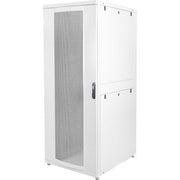 DIGITUS - Netzwerk-/Serverschrank Servers. 42HE 197x80x100cm DN-19 SRV-42U-8-N-1 RAL 7035 perf.Tür
