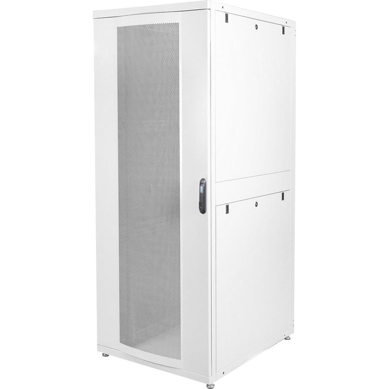 DIGITUS - Netzwerk-/Serverschrank Servers. 42HE 197x80x100cm DN-19 SRV-42U-8-N-1 RAL 7035 perf.Tür