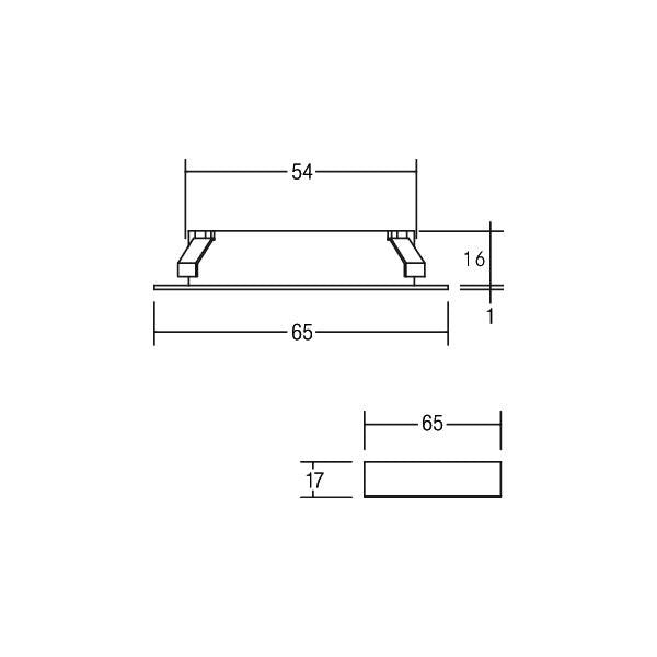 Brumberg Leuchten - Downlight/Strahler/Flutlicht LED-Auf/Einbaustrahler aws 12078073 3,6W 3000K 350mA