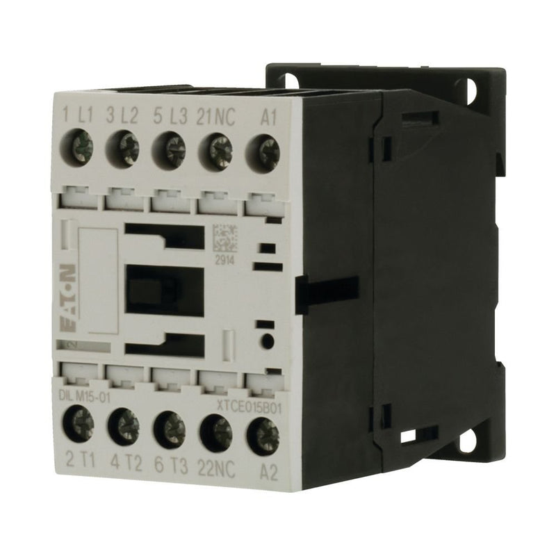 Eaton - Leistungsschütz zum Schalten von Wechselstrom Leistungsschütz 3polig DILM15-01(#290091 380/400V 7.5kW