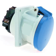 Bals Elektrotech - CEE-Anbausteckdose (IEC 60309) Anbausteckdose GT m. Neig. 1207 63A 4p 230V 9h IP44