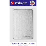Verbatim - Speichermedium digital Festplatte 1TB USB3.2 53663 si Extern,6,35cm(2,5Z) − 4 Stück