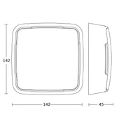 Steinel - Bewegungsmelder/Präsenzmelder komplett TRUE PRESENCE Melder Multisensor #084110 AP