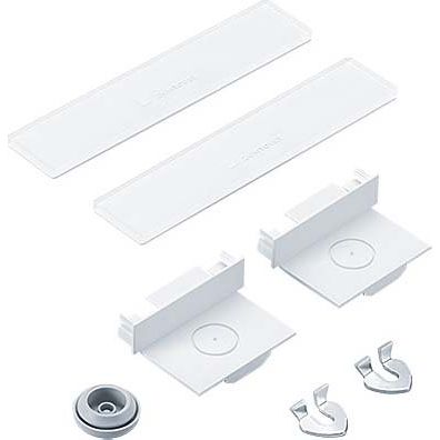 Zumtobel Group - Mechanisches Zubehör/Ersatzteile für Leuchten Endkappenset ECOOS2 SLIM#22171136 weiß