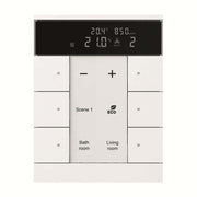 Busch-Jaeger - Bussystem-Physikalischer Sensor HVAC/CO2-Gerät SBC/U6.0.1-884 6fach, BE, studio/ws