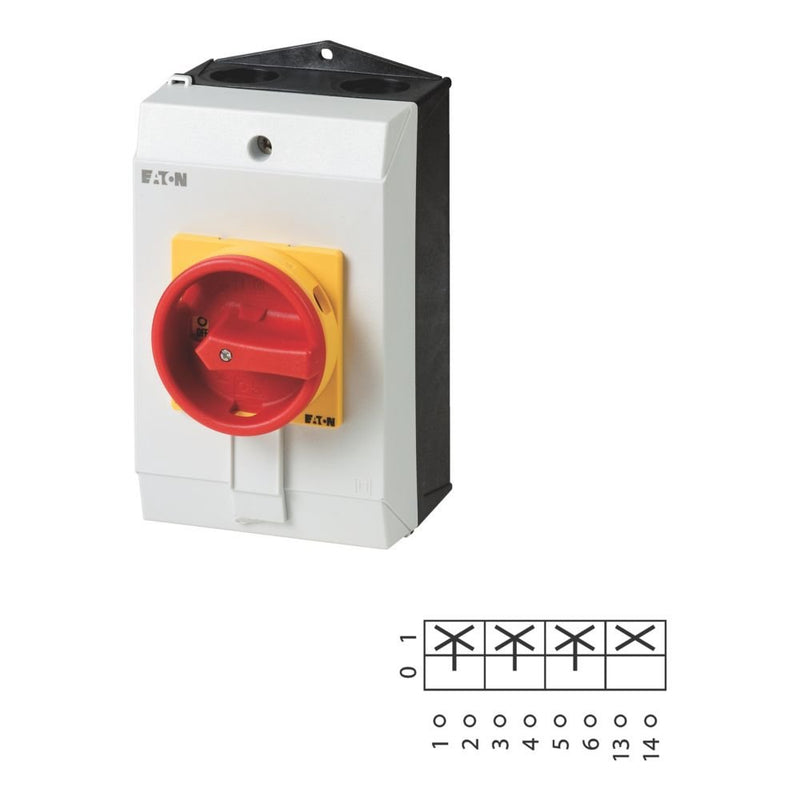 Eaton - Lasttrennschalter Hauptschalter Aufbau T3-2-15169/I2/SVB