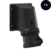 Walther Werke - CEE-Anbausteckdose (IEC 60309) CEE NEO Anbaudose schräg FW533307CC 32A 3P 7h IP54