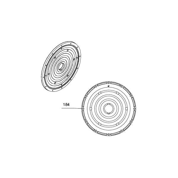 Brumberg Leuchten - Lichttechnisches Zubehör/Ersatzteile für Leuchten Wechseloptik 60 Grad 81060000
