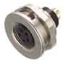 Binder - Rundsteckverbinder, Einbau (PCB) Flanschdose 09 0412 00 04 4-polig,Serie 712 − 1 Stück by Binder
