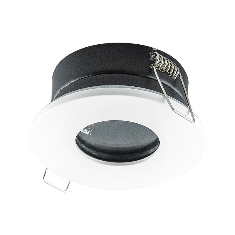 EVN Lichttechnik - Downlight/Strahler/Flutlicht NV-Einbauring rund GX5,3 650001 starr, IP65, ws