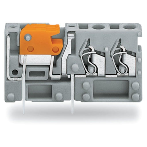 WAGO - Leiterplattenklemme 2LeiterLeiterplattenklemme 742-151 2,5 mm²,grau − 200 Stück
