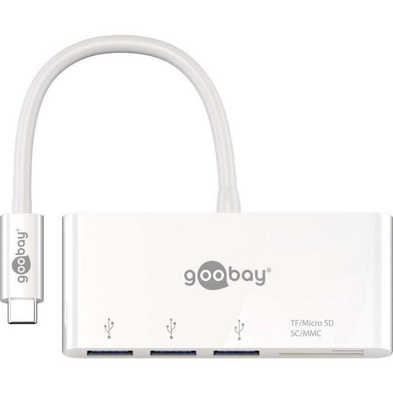 Goobay - Netzwerkadapter USB-C Multiport Adapter 62097 CardReader,ws
