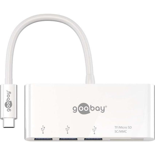 Goobay - Netzwerkadapter USB-C Multiport Adapter 62097 CardReader,ws