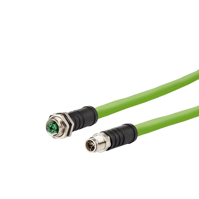 Metz Connect - Patchkabel Kupfer Industrie IndustrialEthernet Leitung 142M6X12020 X-kodiert, 2m, M12