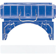 Jung - Halterung für Bezeichnungsmaterial Beschriftungsfeldträger AS 82 INA BT 53,5x10mm