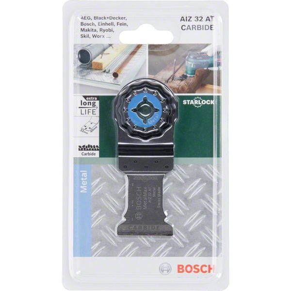Bosch - Blatt für Oszillierer Tauchsägebl Starlock 2609256C65 AIZ 32 AT,40x32mm