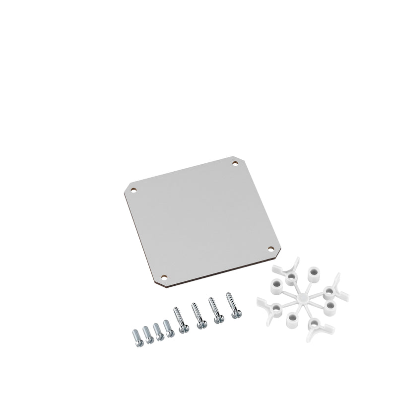 Spelsberg - Montageplatte für Verteilergehäuse TK-Montageplatte TK MPI-1111 f.TK 1111, 90x90mm