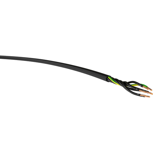 Energiekabel < 1 kV, für ortsveränderlichen Einsatz YSLY-JZ 12x1 sw Ri.100 YSLY-JZ 12x1 sw Steuerltg.0,6/1kV sw − 100 Meter