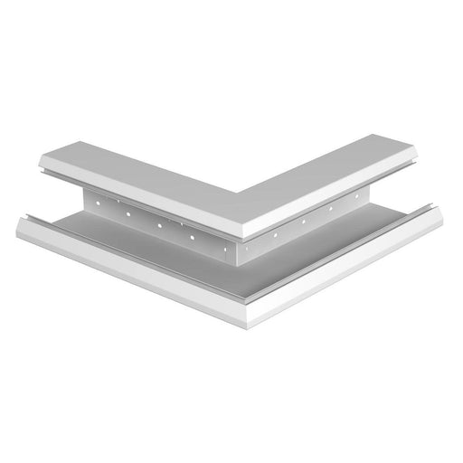 OBO Bettermann - Außeneck für Geräteeinbaukanal Außeneck asymmetrisch GEK-SAA133110RW 133x110mm, St, rw