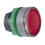 Schneider Electric - Frontelement für Drucktaster Leuchtdrucktaster ZB5AH0483C0 rot, 22mm, in grau