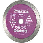 Makita - Trenn-/Schleifscheibe Diamantscheibe D-77263 76 x 1,4 x 10