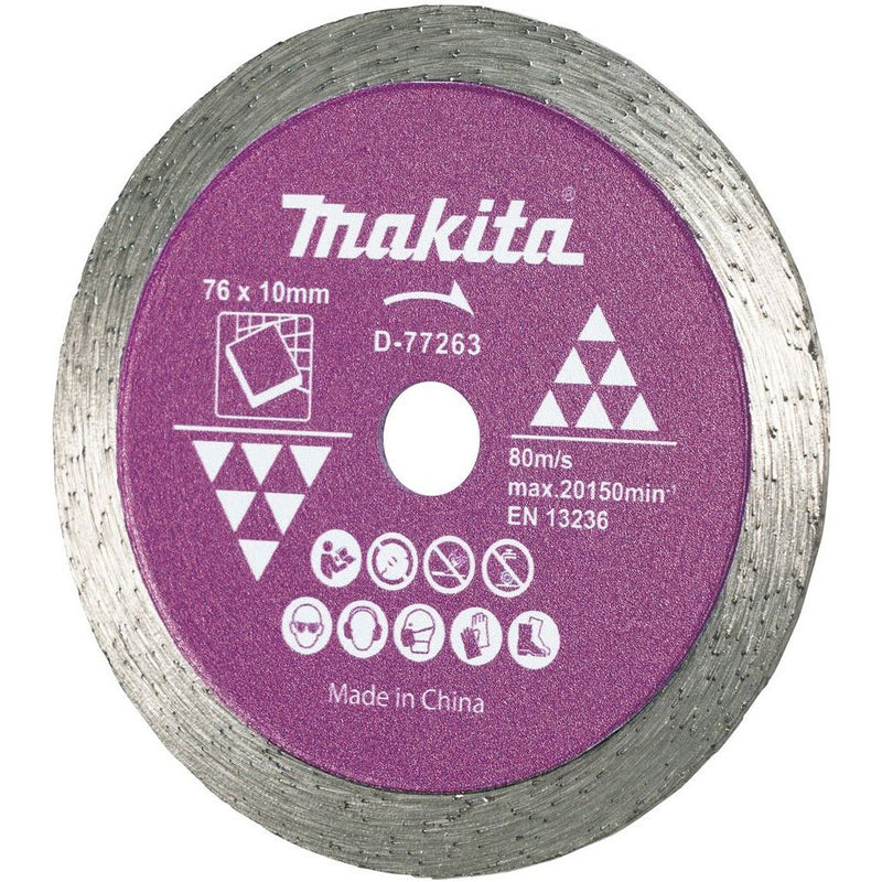 Makita - Trenn-/Schleifscheibe Diamantscheibe D-77263 76 x 1,4 x 10