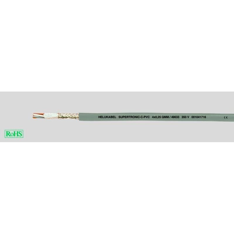 Energiekabel < 1 kV, für ortsveränderlichen Einsatz HEL SUPERTRONIC-C-PVC 7x SUP,TR-C-PVC 7x0,34 0,34 PVC-Schleppkett