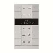 Busch-Jaeger - Bussystem-Raumtemperaturregler HVAC-Slave-Gerät SBS/U10.0.1-83 10fach, BE,alusilber
