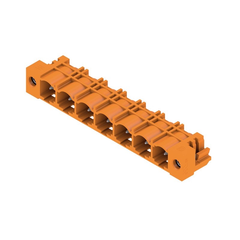 Weidmüller - Leiterplattensteckverbinder Verbinder 7.62mm SL 7.62HP#1472660000 − 50 Stück