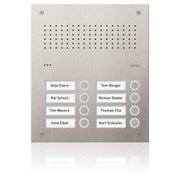 Ritto - Türstation für Türkommunikation Türstation Pur Edelstahl RGE1812125 Acero Audio,8WE(2x4)
