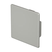 OBO Bettermann - Endstück für Leitungsführungskanal Endstück WDK HE60060GR 60x60mm − 10 Stück