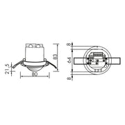 BEG Brück Electronic - Bewegungsmelder/Präsenzmelder komplett Präsenzmelder PD2N-LTMS-RR-DE